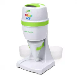 Brand new ๐ฅฐ Nostalgia 50 W 8 Oz. White Snow Cone Maker With Stainless Steel Blades โจ