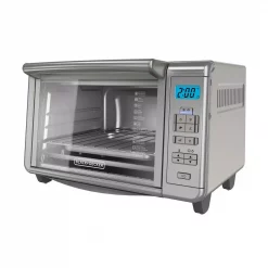 Best Sale π BLACK+DECKER 1500 W 6-Slice Stainless Steel Countertop Toaster Oven With Built-In Timer π₯°