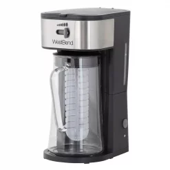 Best Pirce π West Bend 2.75 Qt. Black Iced Tea Or Iced Coffee Maker 10-Cups Includes Infusion Tube To Customize Flavor Features Auto Shut-Off β