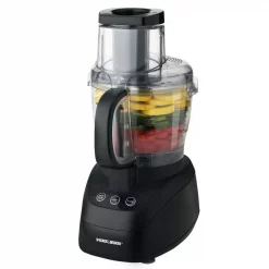 Brand new 🔔 BLACK+DECKER Wide Mouth 10-Cup 2-Speed Black Food Processor 🛒