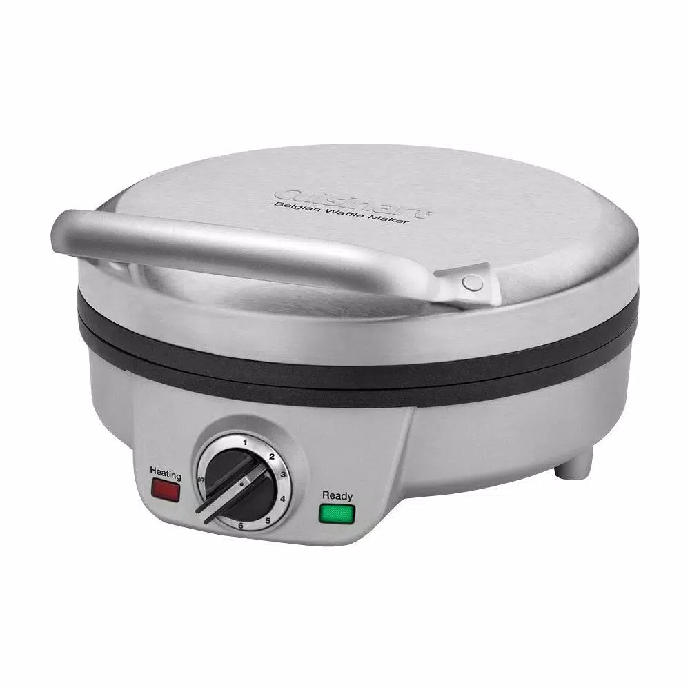 Outlet π Cuisinart Single Waffle Stainless Steel Belgian Waffle Maker βοΈ