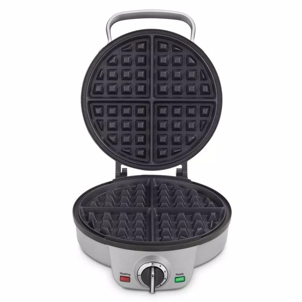 Outlet π Cuisinart Single Waffle Stainless Steel Belgian Waffle Maker βοΈ - Image 4
