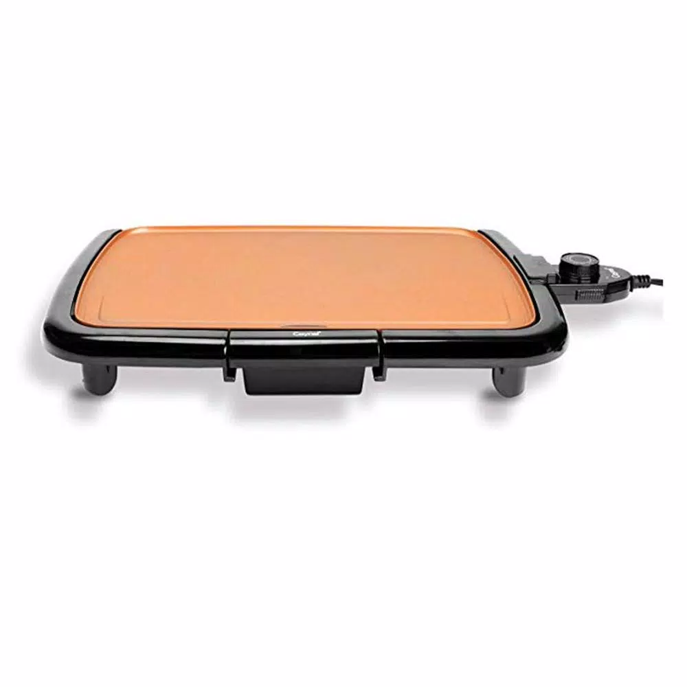 Brand new βοΈ Boyel Living Nonstick Electric Skillet, Cool-TouchElectric, 1200-Watts, (Copper) β¨ - Image 3