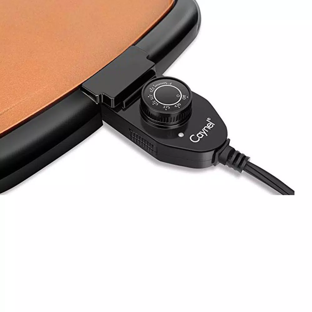 Brand new βοΈ Boyel Living Nonstick Electric Skillet, Cool-TouchElectric, 1200-Watts, (Copper) β¨ - Image 6