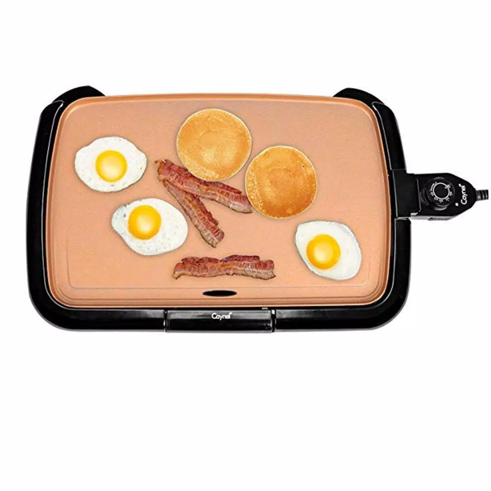 Brand new βοΈ Boyel Living Nonstick Electric Skillet, Cool-TouchElectric, 1200-Watts, (Copper) β¨ - Image 7