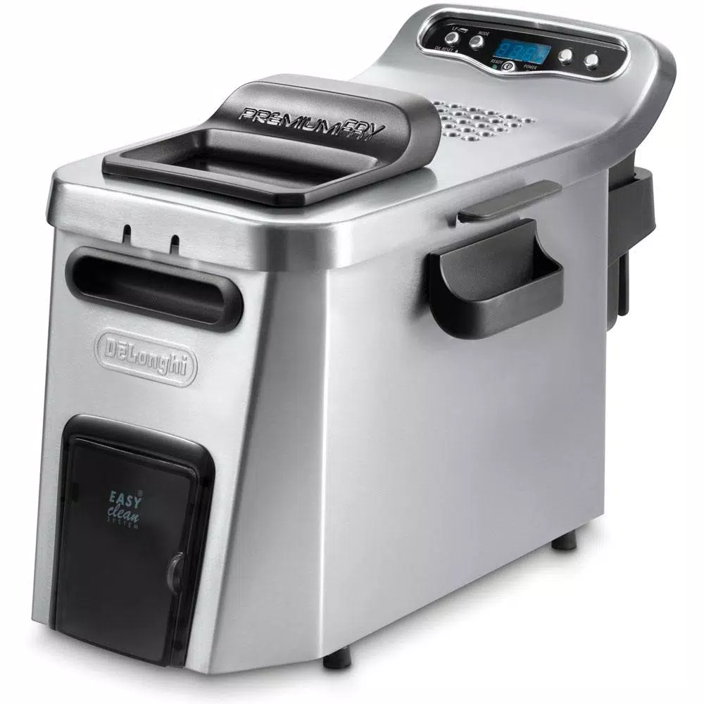 Buy ✔️ DeLonghi Dual Zone Digital 4L Stainless Steel Deep Fryer With Easy Clean Drain System – D24527DZ ✨