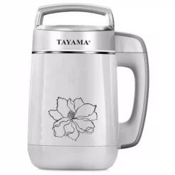 Deals 🎁 Tayama Multi-Functional 1.1 L White Stainless Steel Soy Milk Maker 🎁