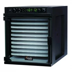 Best Sale 👏 Tribest Sedona Express 11-Tray Black Food Dehydrator With Built-In Timer 😍
