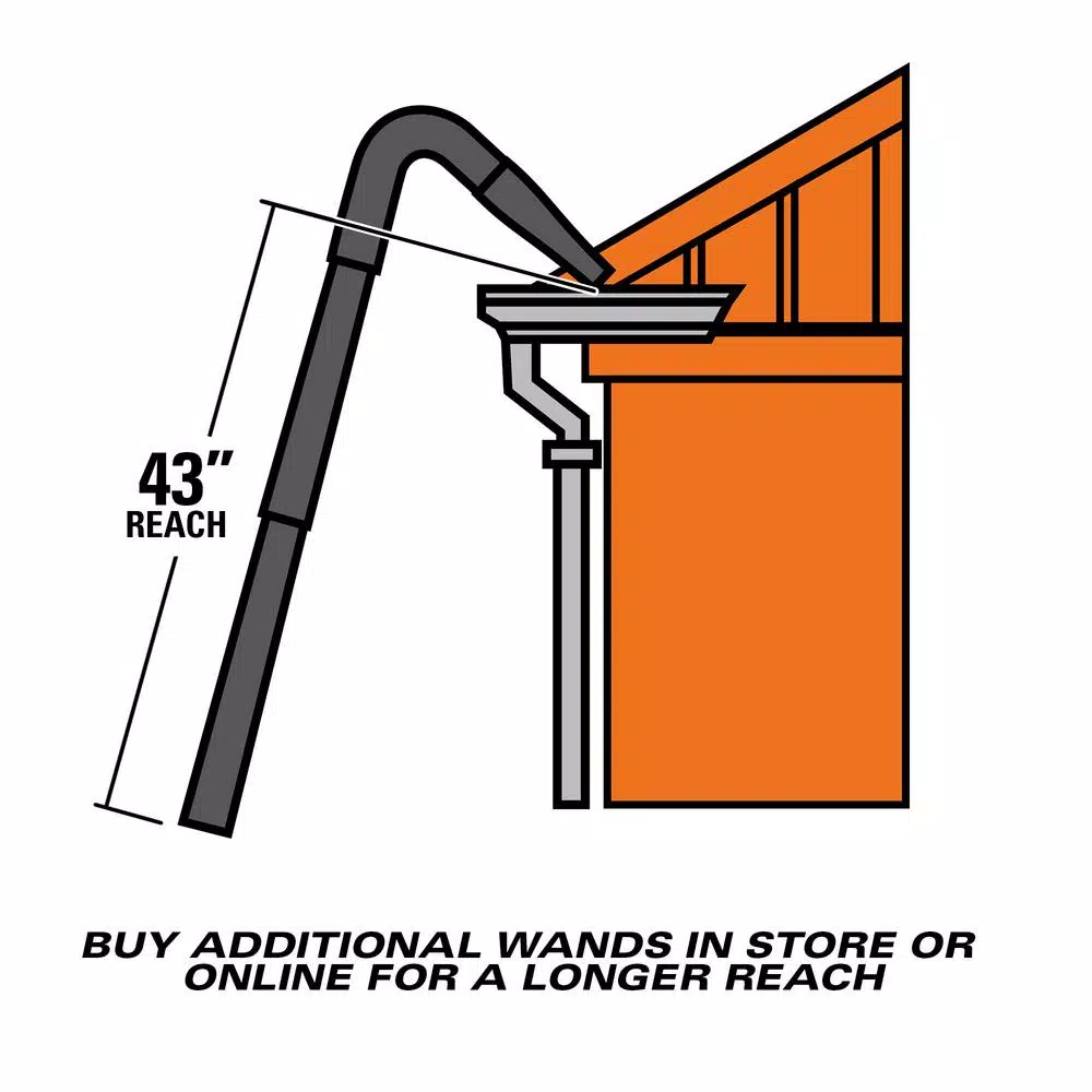 Best deal β RIDGID 2-1/2 In. Gutter Cleaning Accessory Kit For RIDGID Wet/Dry Shop Vacuums π - Image 7