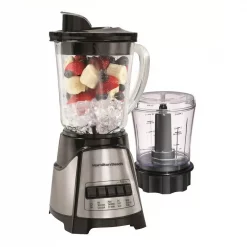 Best reviews of π Hamilton Beach 40 Oz. 12-Speed Black And Stainless Steel Blender With Food Chopper Jar π