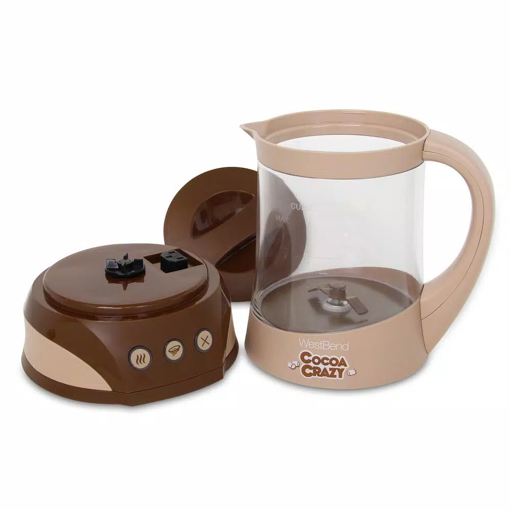 Brand new π€© West Bend Cocoa Crazy 4-Cup Hot Beverage Machine 32 Oz. Brown With Removable Pitcher Easy Serving And Nonstick For Easy Cleanup π - Image 3
