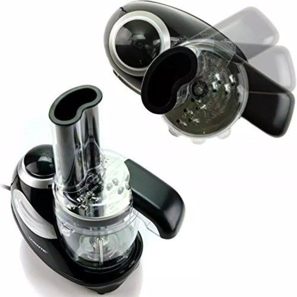 New β€οΈ Ovente 1.5-Cup Single Speed Black Mini Food Processor Chopping Blade, Mixer, Shredding/Slicing Disc π - Image 6