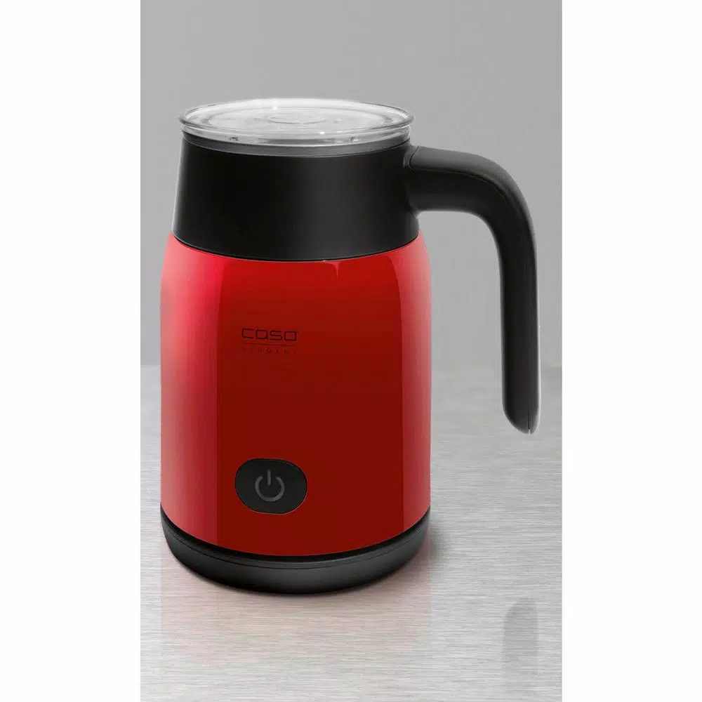 Budget π CASO 3.4 Oz. Red Electric Milk Frother π - Image 2