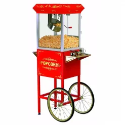 Best reviews of ⌛ Elite Deluxe 8 Oz. Kettle Popcorn Trolley In Red ✨