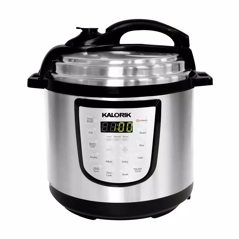 Best reviews of π KALORIK 6 Qt. Stainless Steel Digital Electric Pressure Cooker β€οΈ