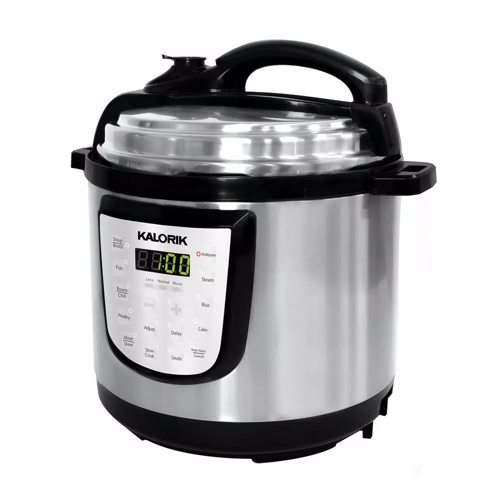 Best reviews of π KALORIK 6 Qt. Stainless Steel Digital Electric Pressure Cooker β€οΈ - Image 3