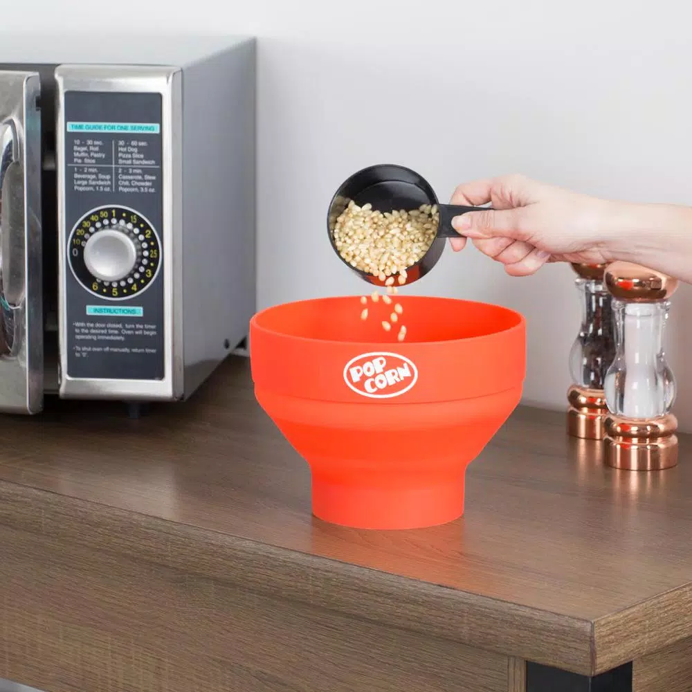 Coupon β Chef Buddy 80 Oz. Red Silicone Microwave Popcorn Popper Bowl π - Image 5