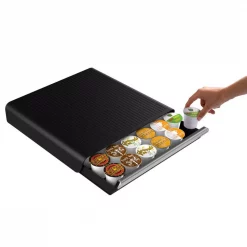 Cheap 🎉 Mind Reader Hero 36-Capacity Black Coffee Pod Storage Drawer 🧨