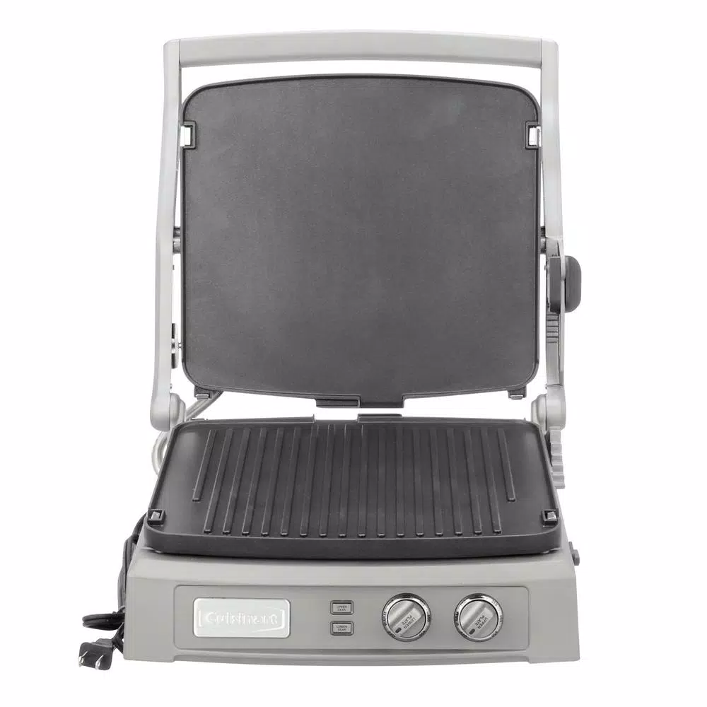 Cheapest π Cuisinart Deluxe Griddler 240 Sq. In. Stainless Steel Indoor Grill With Lid π - Image 2