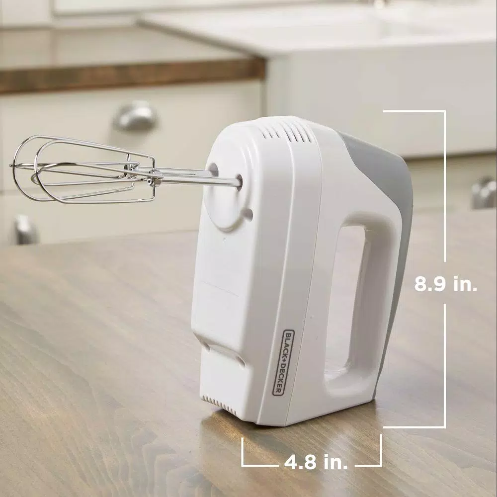 Budget ๐คฉ BLACK+DECKER 5-Speed White Hand Mixer ๐ - Image 11