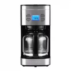 Coupon 😀 KALORIK 12-Cup Stainless Steel Programmable Digital Coffee Maker 👍