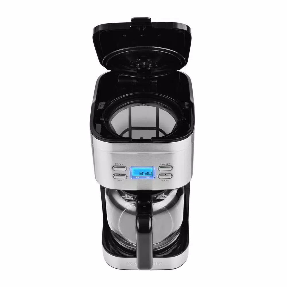 Coupon π KALORIK 12-Cup Stainless Steel Programmable Digital Coffee Maker π - Image 4
