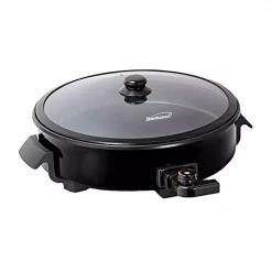 Cheap π₯ Brentwood Appliances 38 Sq. In. Black Round Nonstick Electric Skillet With Vented Glass Lid π