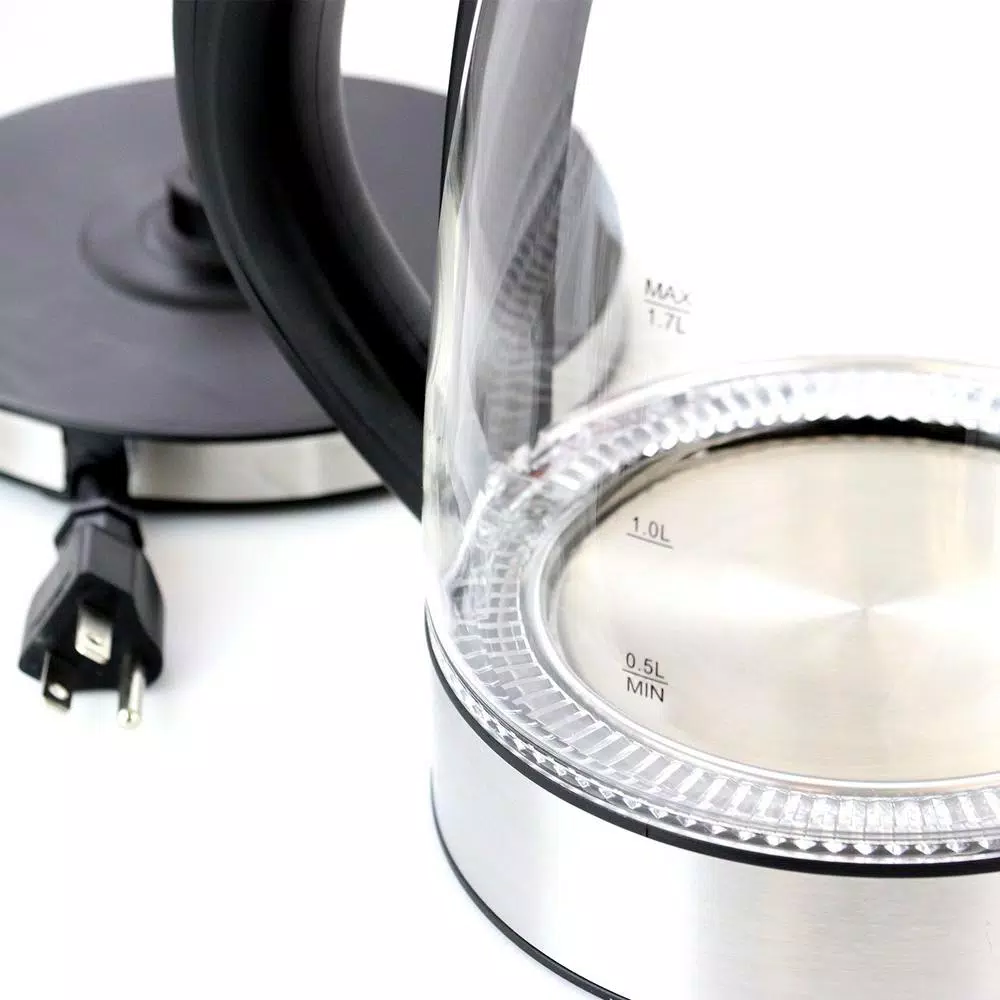 Promo π₯° Better Chef 7-Cup Glass And Stainless Steel Cordless Electric Tea Kettle π - Image 2