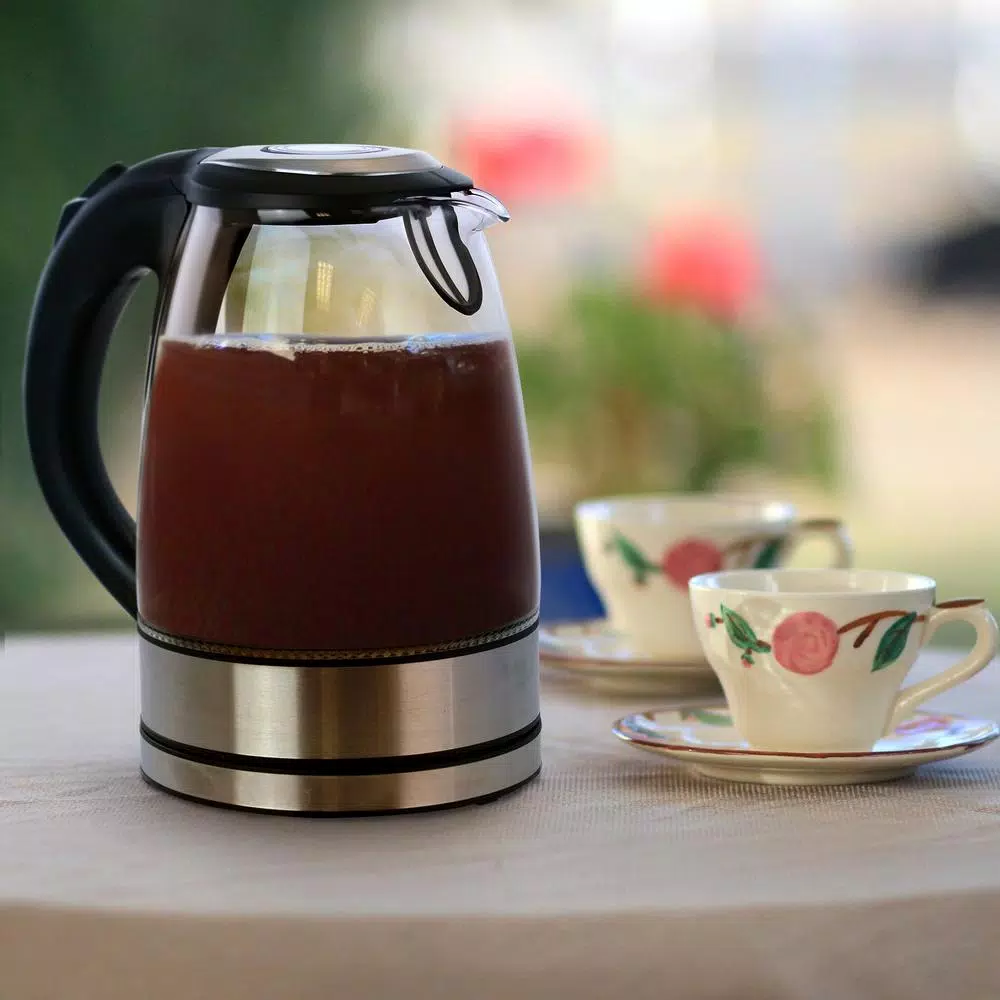 Promo π₯° Better Chef 7-Cup Glass And Stainless Steel Cordless Electric Tea Kettle π - Image 3