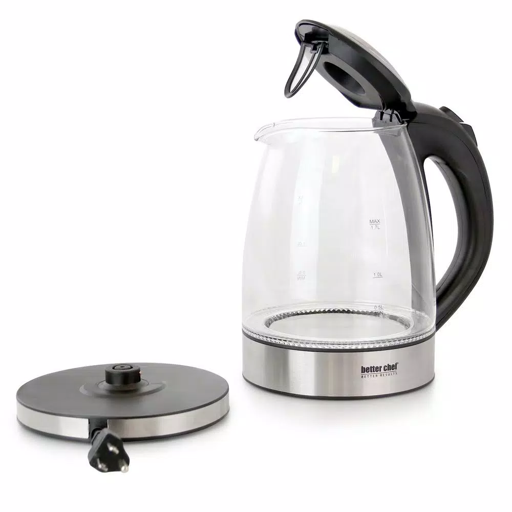 Promo π₯° Better Chef 7-Cup Glass And Stainless Steel Cordless Electric Tea Kettle π - Image 4