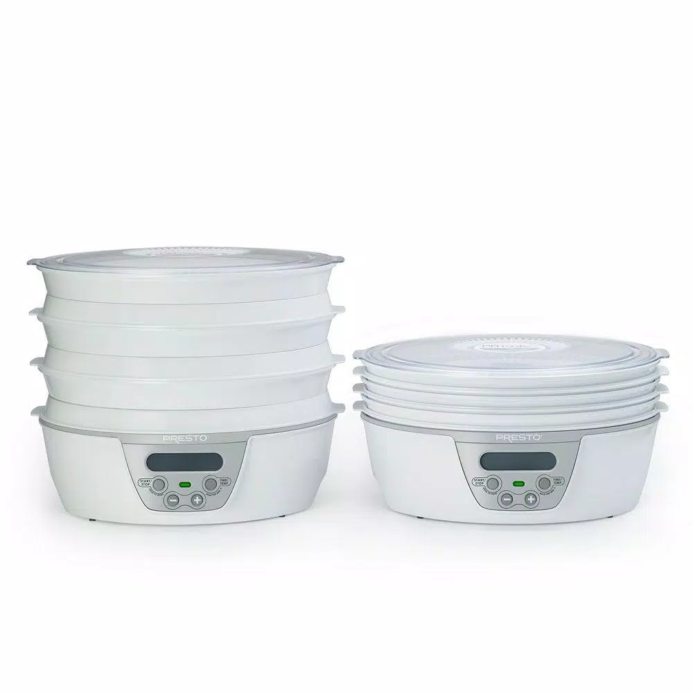Hot Sale π Presto Dehydro 6 Tray White Digital Electric Food Dehydrator With Digital Thermostat And Timer π― - Image 2