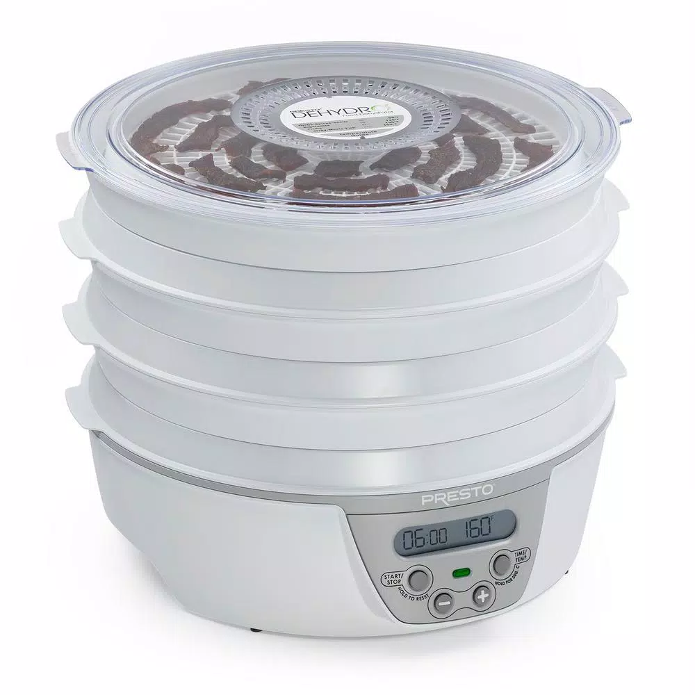 Hot Sale π Presto Dehydro 6 Tray White Digital Electric Food Dehydrator With Digital Thermostat And Timer π― - Image 3