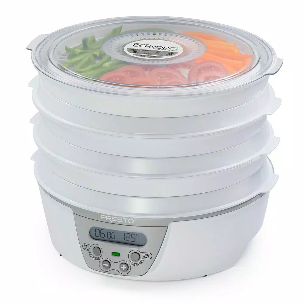 Hot Sale π Presto Dehydro 6 Tray White Digital Electric Food Dehydrator With Digital Thermostat And Timer π― - Image 5