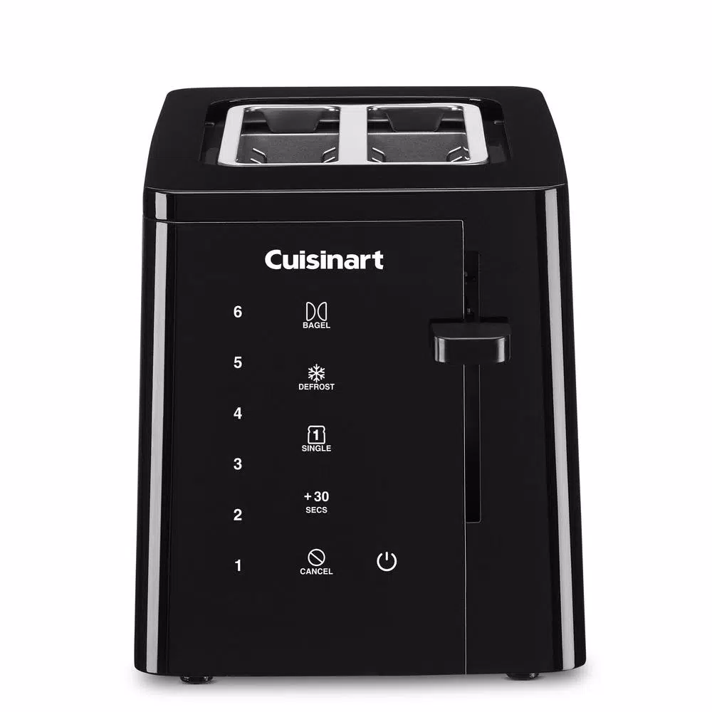 Promo β€οΈ Cuisinart Touchscreen 2-Slice Black Wide Slot Toaster π