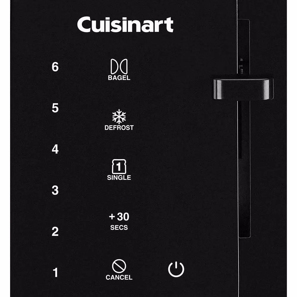 Promo β€οΈ Cuisinart Touchscreen 2-Slice Black Wide Slot Toaster π - Image 4