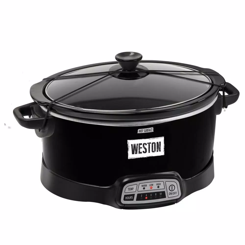 Best deal π Weston 7 Qt. Programmable Black Slow Cooker With Locking Lid π