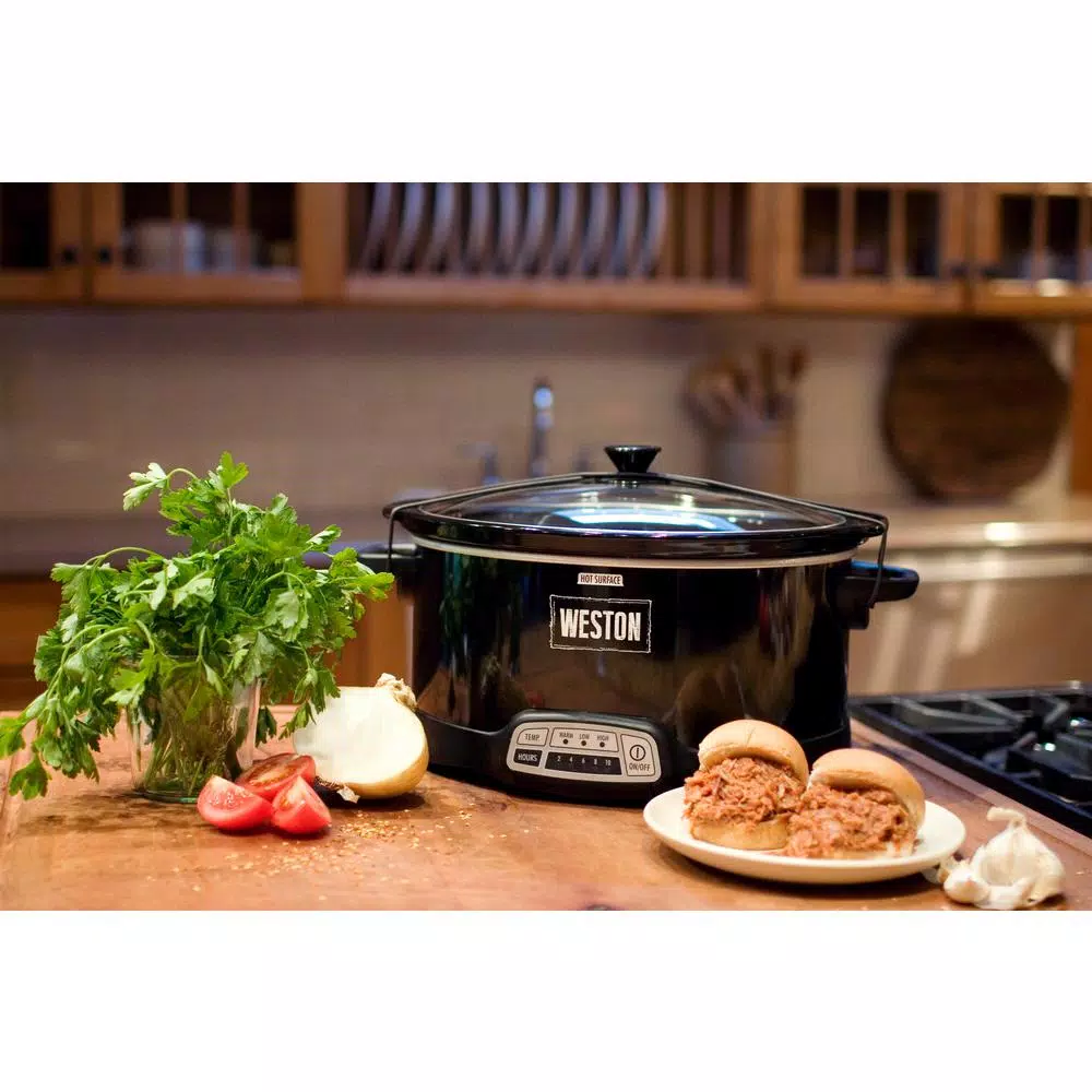 Best deal π Weston 7 Qt. Programmable Black Slow Cooker With Locking Lid π - Image 2