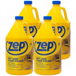 Brand new 🛒 ZEP 1 Gal. Wet Look Floor Polish (Case Of 4) 🤩