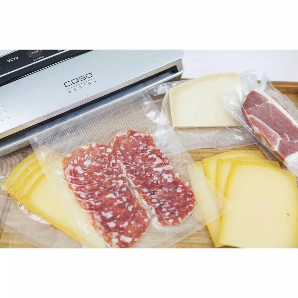 Coupon π― CASO VC 10 Stainless Steel Food Vacuum Sealer With Food Management App And Food Vacuum Rolls (Set Of 2) β - Image 11