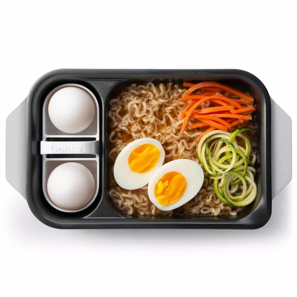 Best Sale β¨ Presto Bento Box White 1.75 Cup Electric Steamer Ramen Noodle Cooker π₯° - Image 3