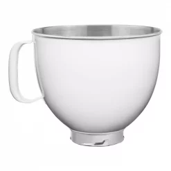 Buy π KitchenAid 5 Qt. Tilt-Head White Colorfast Finish Stainless Steel Bowl π