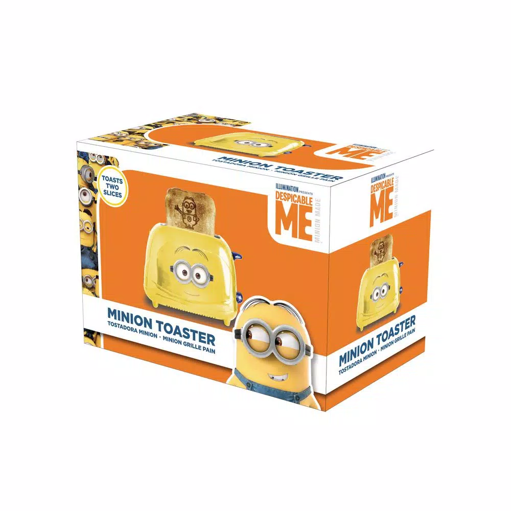 Deals π Uncanny Brands Minions Dave 2-Slice Yellow Toaster π€© - Image 3