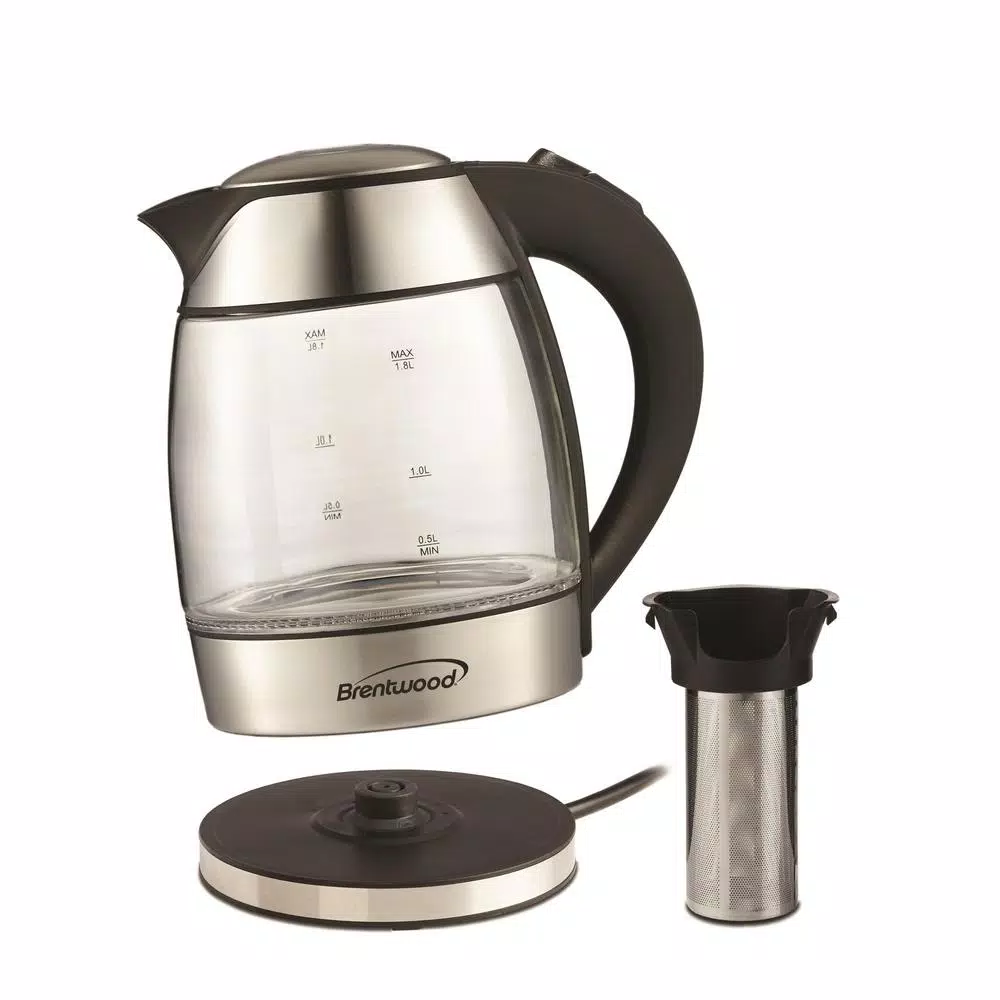 Best reviews of π₯ Brentwood 7-Cup Cordless Clear Electric Kettle With Removable Filter π₯