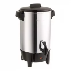 Flash Sale β West Bend 30-Cup Silver Commercial Aluminum Coffee Urn Features Automatic Temperature Control With Quick Brewing π