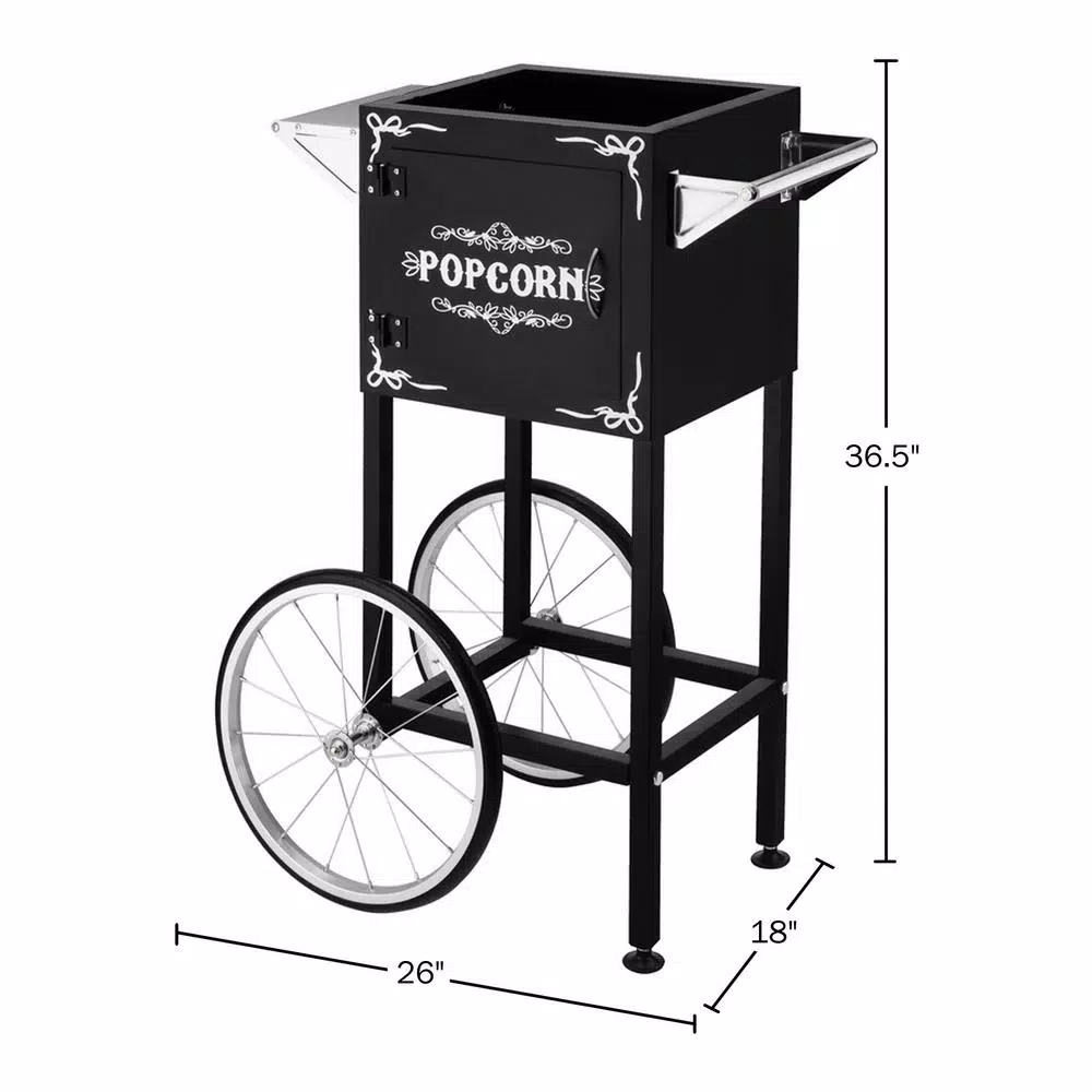 Coupon β Great Northern 4 Oz. β 6 Oz. Black Vintage Popcorn Machine Replacement Cart With Wheels π― - Image 2