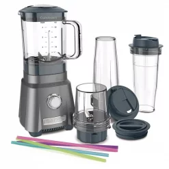Wholesale 🛒 Cuisinart Hurricane 32 Oz. 3-Speed Brushed Chrome Compact Juicing Blender 😀
