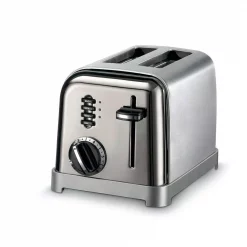 Hot Sale 🔔 Cuisinart Classic Series 2-Slice Stainless Steel Wide Slot Toaster ⌛