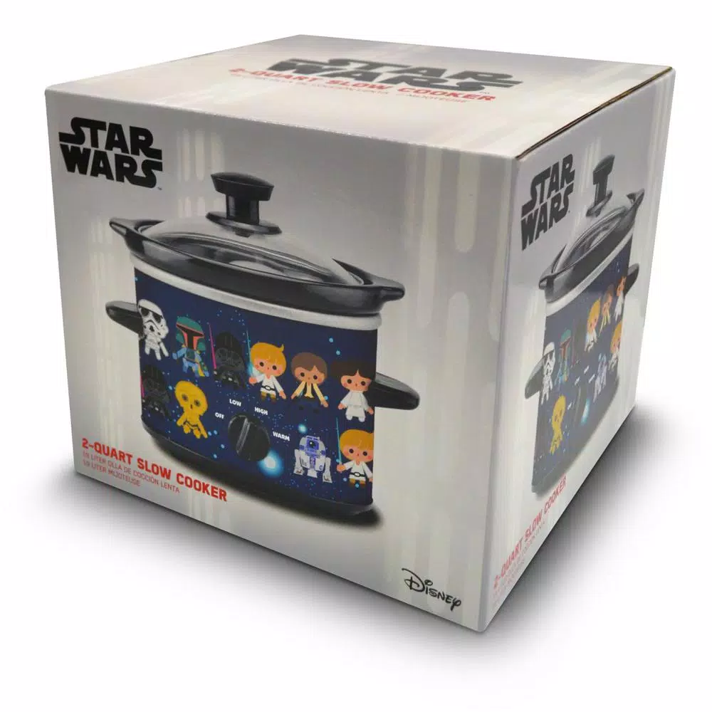 Best reviews of β Uncanny Brands Star Wars 2QT. Slow Cooker Black π - Image 4
