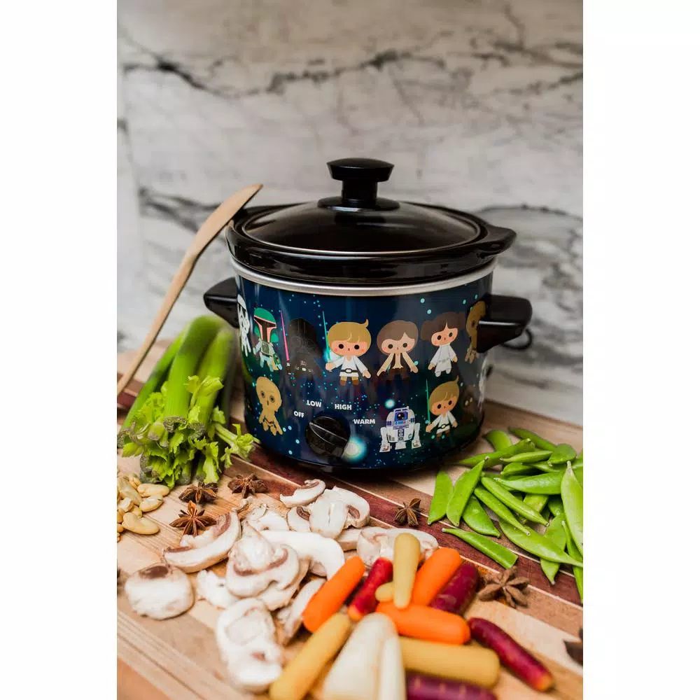 Best reviews of β Uncanny Brands Star Wars 2QT. Slow Cooker Black π - Image 6