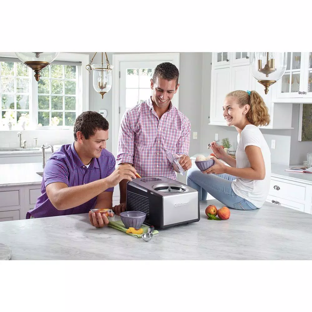 Top 10 π₯° Cuisinart 1.5 Qt. Black And Silver Ice Cream Maker With Touchpad Controls π - Image 5